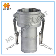 Die Casting Stainless Steel Type C Camlock Quick Coupling